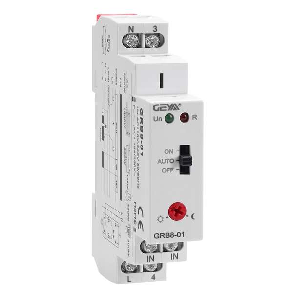 GRB8-01/02靈敏度可調(diào)光控繼電器